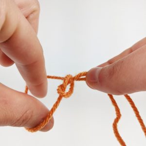 Attach Yarn to Crochet Hook - Tutorial - Beginners Crochet Series - Step 3