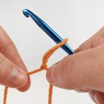 Attach Yarn to Crochet Hook - Tutorial - Beginners Crochet Series - Step 4