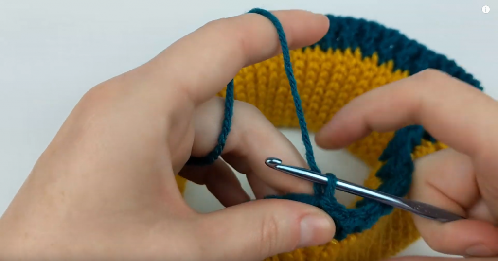 How to Crochet a Front Post Stitch - How to Crochet a Back Post Stitch