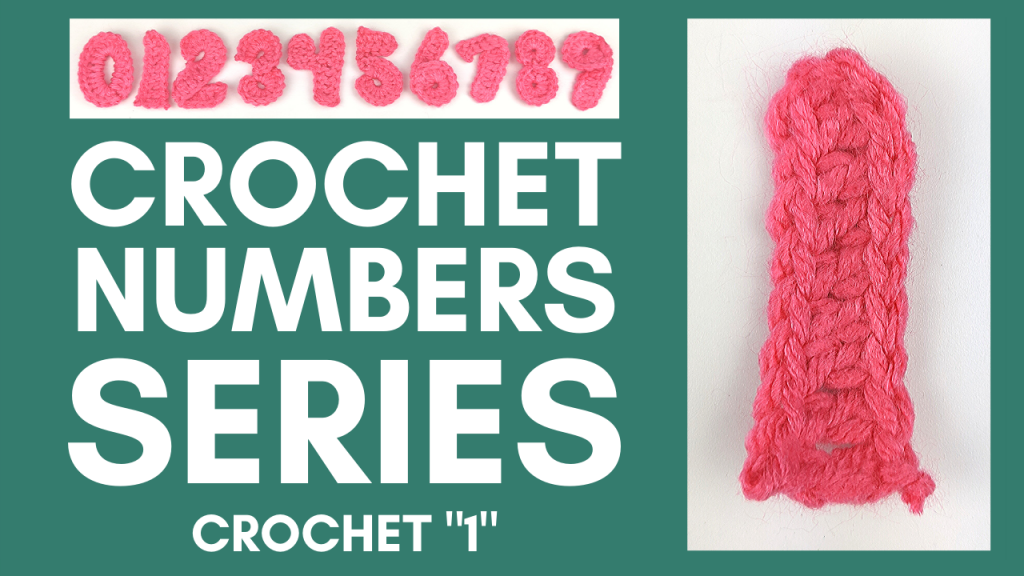 How to crochet number 1