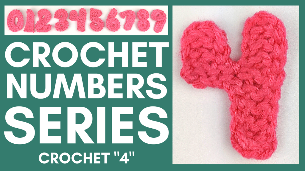 how to crochet a 4