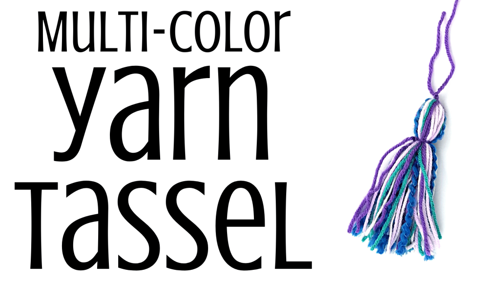 DIY Yarn Tassel Multiple Colors