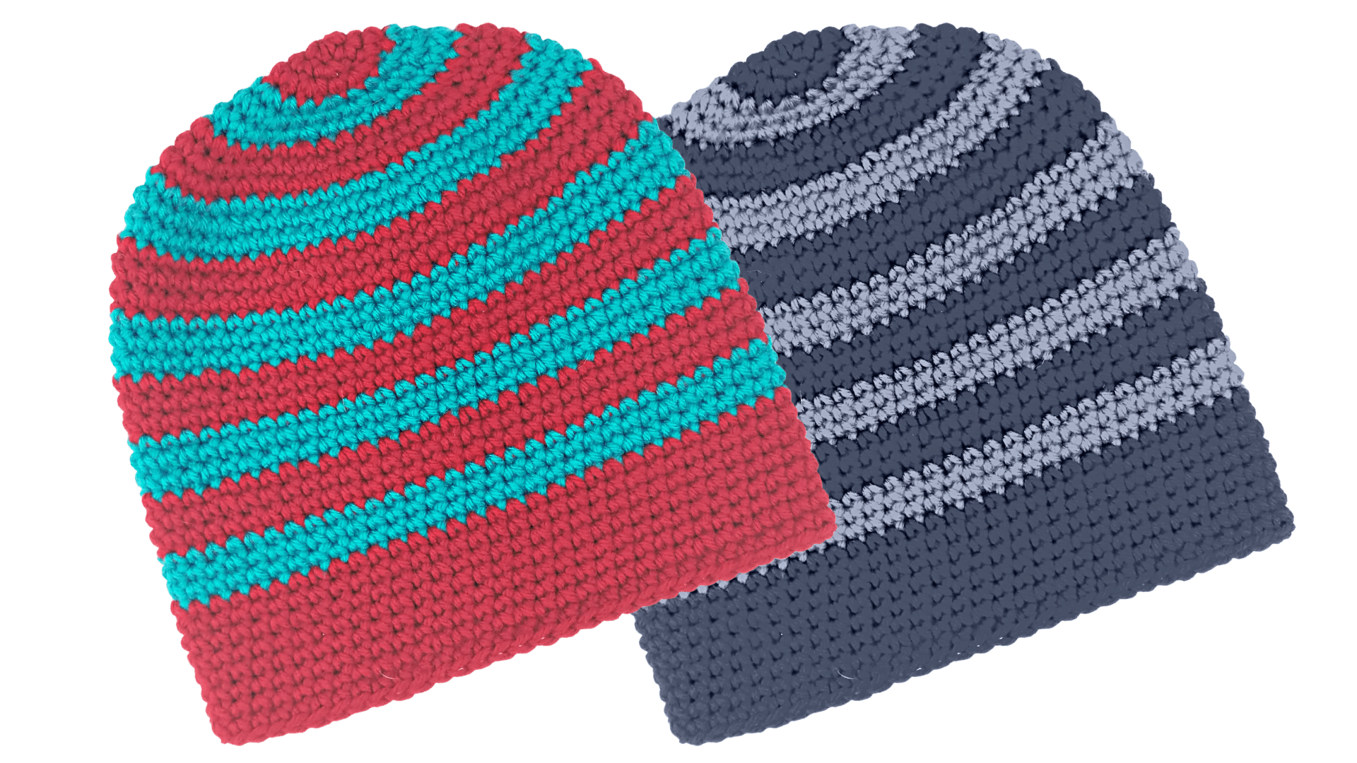 Crochet Striped Beanie Pattern Crochet With Julie
