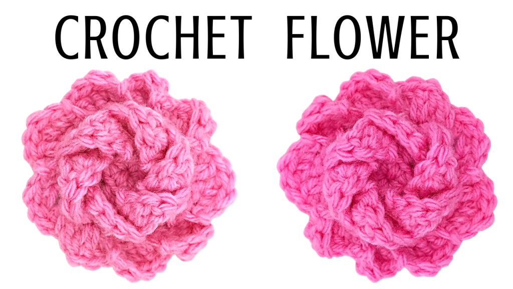 How to Crochet a Flower Tutorial
