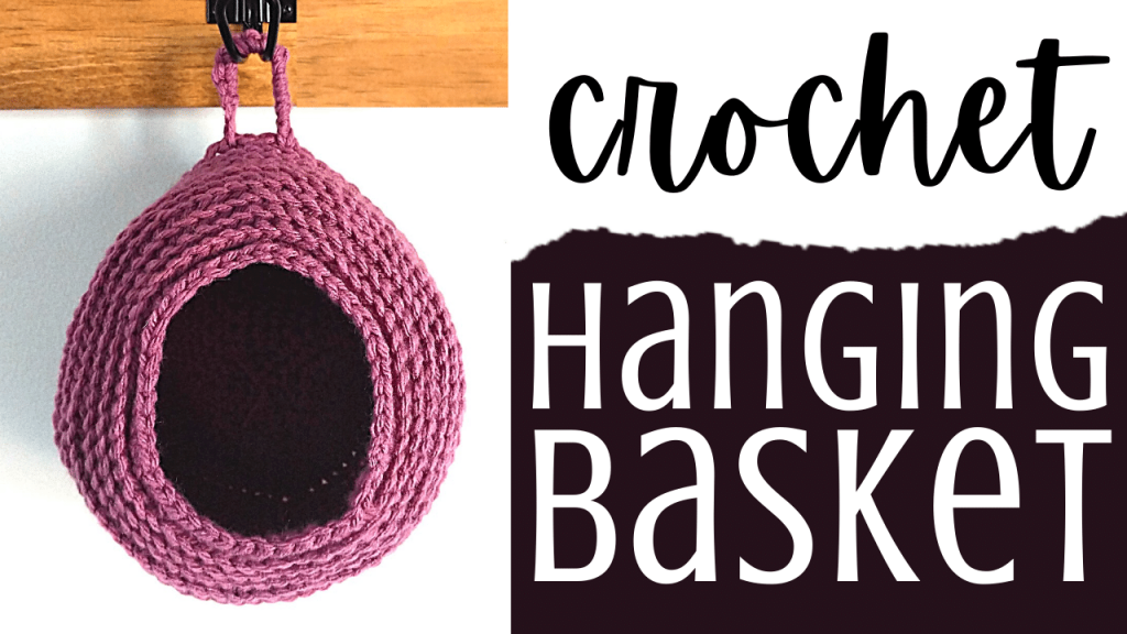 How to crochet hanging basket 2