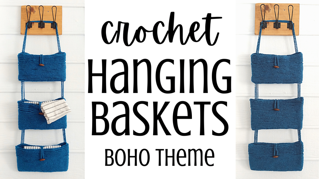 Crochet Hanging Basket Tutorial