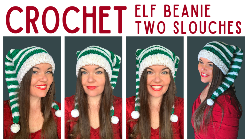 Crochet Christmas Hat - Crochet Elf Beanie Tutorial